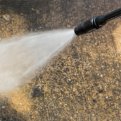 Concrete cleaning